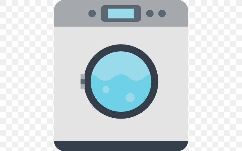 Washing Machine Laundry Icon, PNG, 512x512px, Washing Machine, Aqua, Bed, Brand, Clothes Dryer Download Free