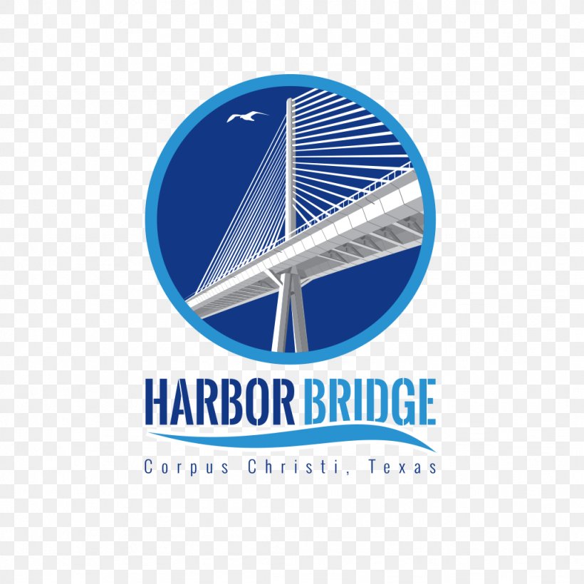 Corpus Christi Harbor Bridge Harbor Bridge Project Logo Flatiron Dragados LLC, Port Office, PNG, 1024x1024px, Logo, Architectural Engineering, Blue, Brand, Bridge Download Free
