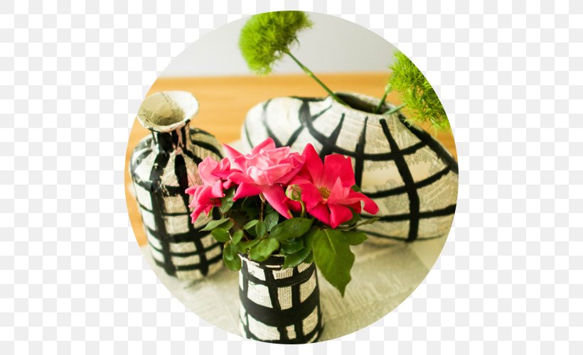 Floral Design Vase Cut Flowers Do It Yourself, PNG, 500x500px, Floral Design, Color, Container, Cut Flowers, Decoupage Download Free