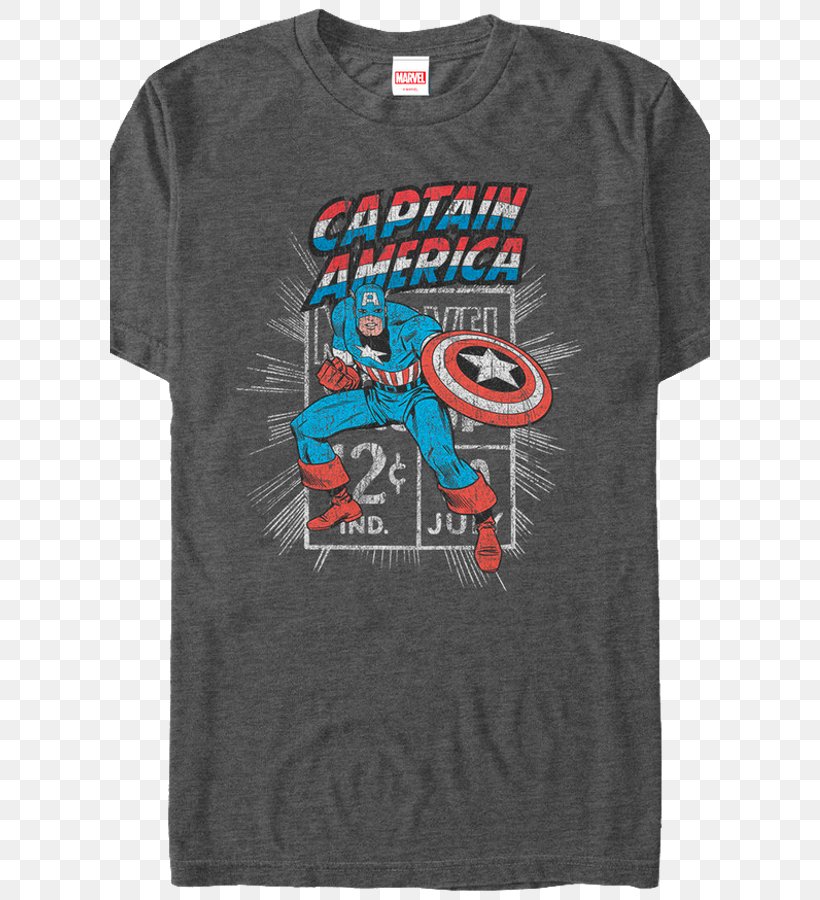 T-shirt Captain America Spider-Man Hulk Iron Man, PNG, 600x900px, Tshirt, Active Shirt, Black, Blue, Brand Download Free