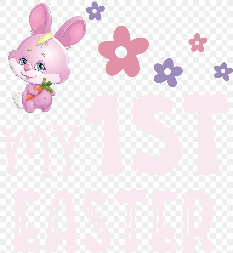 Happy Easter Day My 1st Easter, PNG, 2767x3000px, Happy Easter Day, Christian Art, Easter Basket, Easter Bunny, Easter Egg Download Free