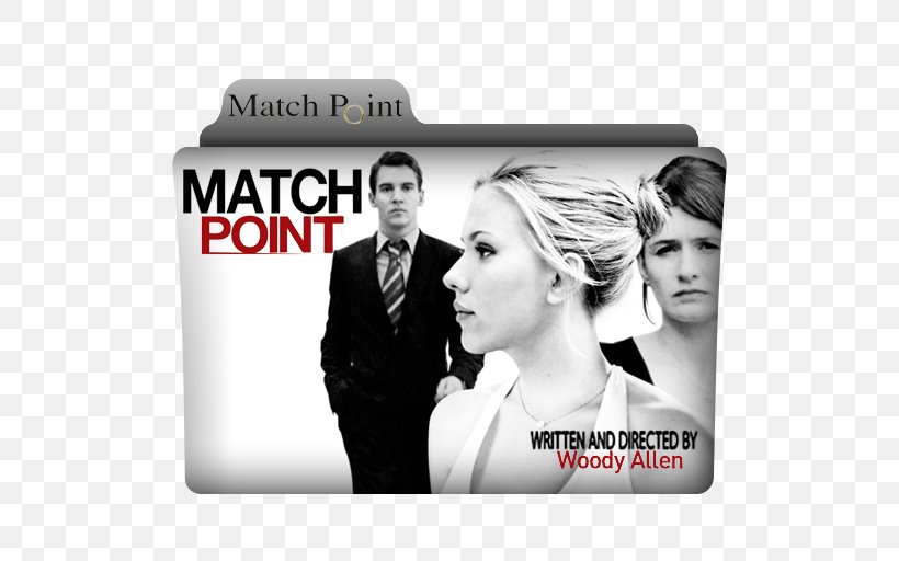 Match Point Woody Allen To Rome With Love Chris Wilton Film, PNG, 512x512px, Match Point, Black And White, Brand, Film, Film Criticism Download Free