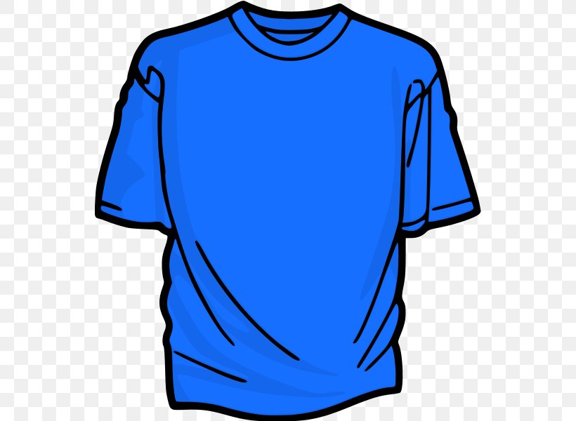 T-shirt Clip Art, PNG, 550x600px, Tshirt, Active Shirt, Blue, Clothing, Cobalt Blue Download Free