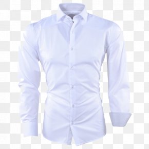 T-shirt - T-shirt Dress Shirt Blue Sleeve PNG