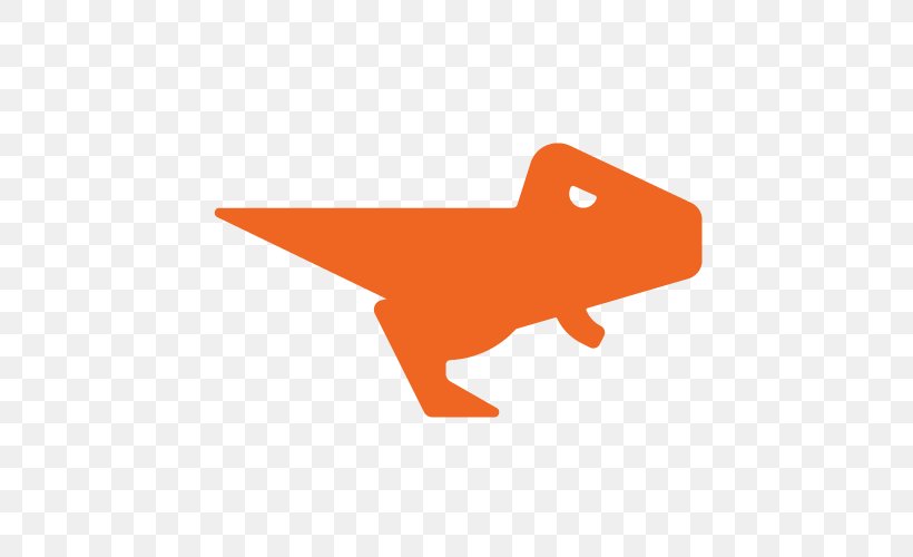 Tyrannosaurus Sue Dinosaur Logo Reptile, PNG, 500x500px, Tyrannosaurus, Com, Dinosaur, Logo, Orange Download Free