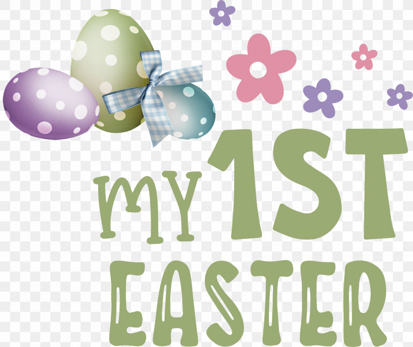 Happy Easter Day My 1st Easter, PNG, 3000x2527px, Happy Easter Day, Balloon, Lilac M, Logo, M Download Free