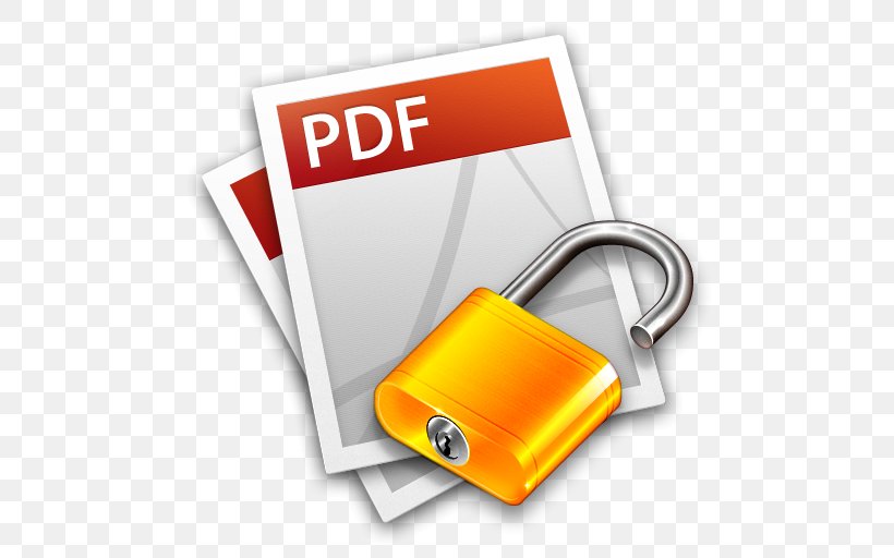 PDF Password Cracking Unlocker, PNG, 512x512px, Pdf, Brand, Computer Software, Document, Hardware Download Free