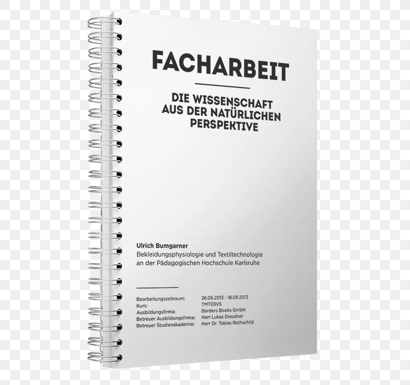 Term Paper Facharbeit Text Thesis, PNG, 480x770px, Paper, Adibide, Book Cover, Bookbinder, Brand Download Free