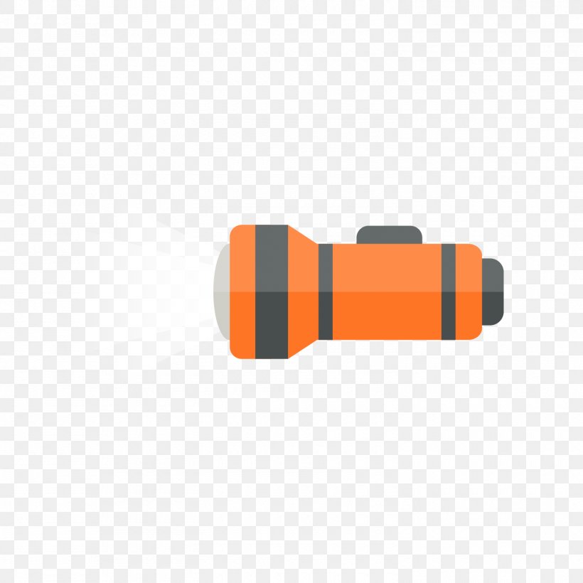 Flashlight Icon, PNG, 1500x1500px, Flashlight, Brand, Lantern, Orange, Rectangle Download Free
