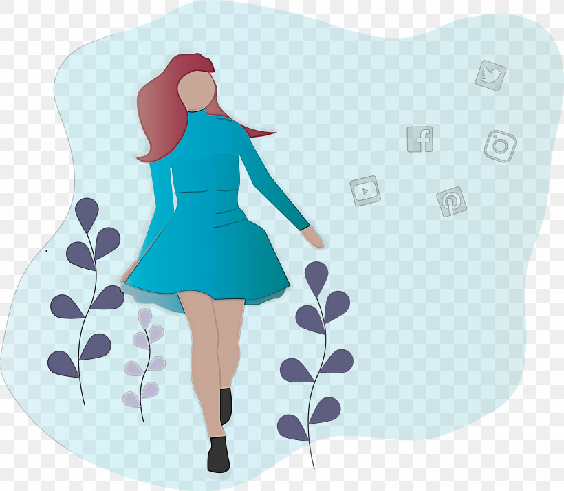 Girl Social Media, PNG, 3000x2614px, Girl, Silhouette, Social Media Download Free