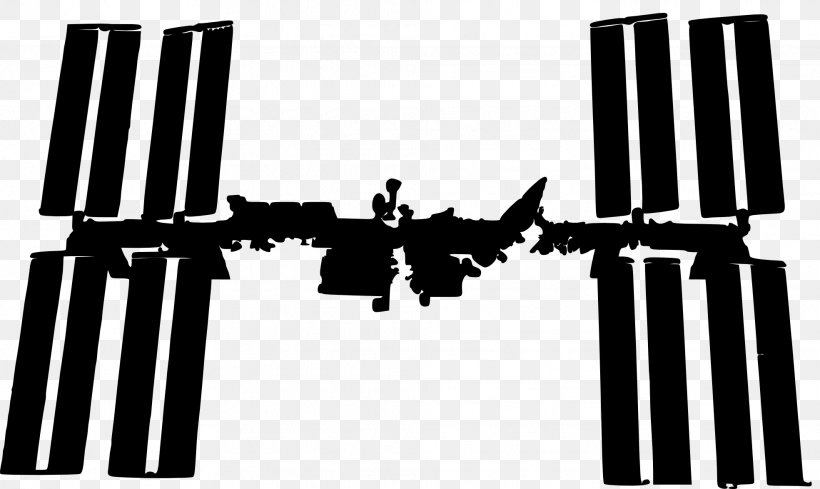 International Space Station Expedition 17 Clip Art, PNG, 1969x1176px, International Space Station, Astronaut, Black And White, Brand, Docking And Berthing Of Spacecraft Download Free