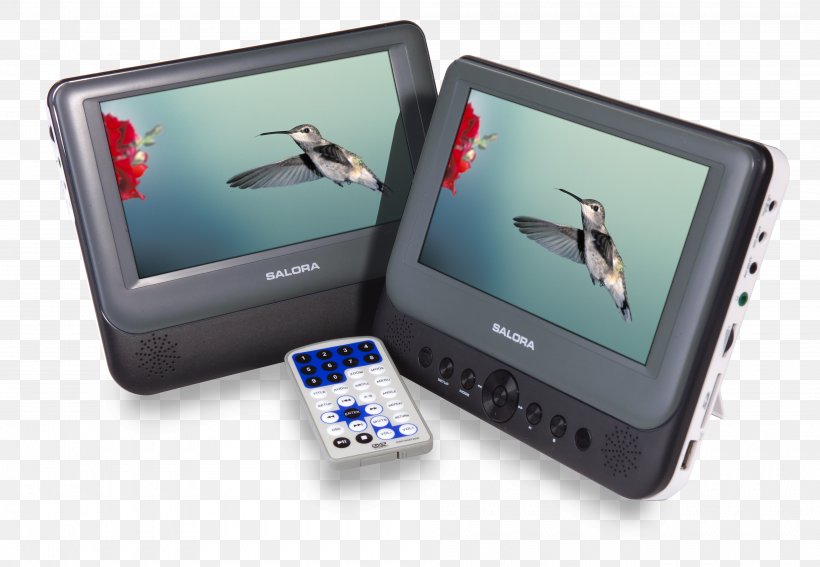 SALORA DVP9048TWIN Duo Portable DVD Player With 9 Inch Screens Black Beslist.nl Coolblue, PNG, 4000x2770px, Portable Dvd Player, Beslistnl, Centimeter, Compact Disc, Coolblue Download Free