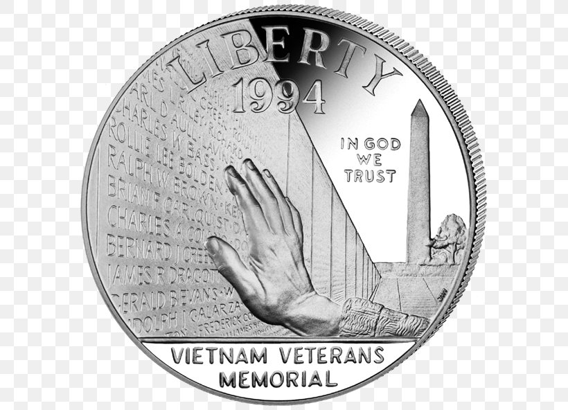 Dollar Coin United States Of America United States Dollar Silver Coin, PNG, 600x592px, Coin, Black And White, Commemorative Coin, Currency, Dollar Coin Download Free
