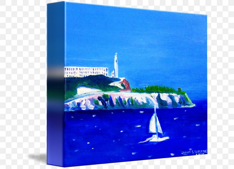 Fine Art Painting Alcatraz Island Picture Frames, PNG, 650x594px, Art, Advertising, Alcatraz Island, Energy, Fine Art Download Free