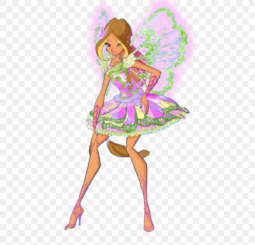 Flora Fairy Butterflix Winx Club, PNG, 600x788px, Flora, Alfea, Art, Barbie, Butterflix Download Free