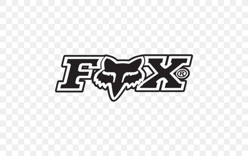 Fox Racing Logo Brand Clothing, PNG, 518x518px, Fox Racing, Area, Black, Black And White, Brand Download Free