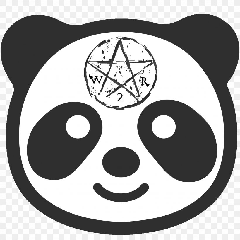 Giant Panda Emoji Clip Art, PNG, 1600x1600px, Giant Panda, Android, Art Emoji, Black, Black And White Download Free
