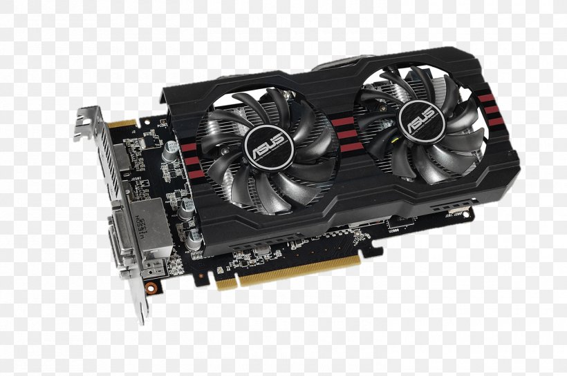 Graphics Cards & Video Adapters AMD Radeon R9 270 ASUS AMD Radeon R7 265, PNG, 1500x998px, Graphics Cards Video Adapters, Amd Radeon R9 270, Amd Radeon R9 270x, Asus, Computer Component Download Free