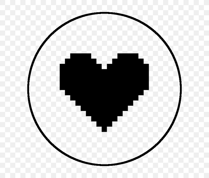 Pixel Art Pixelation, PNG, 700x700px, Pixel Art, Area, Black, Black And White, Heart Download Free