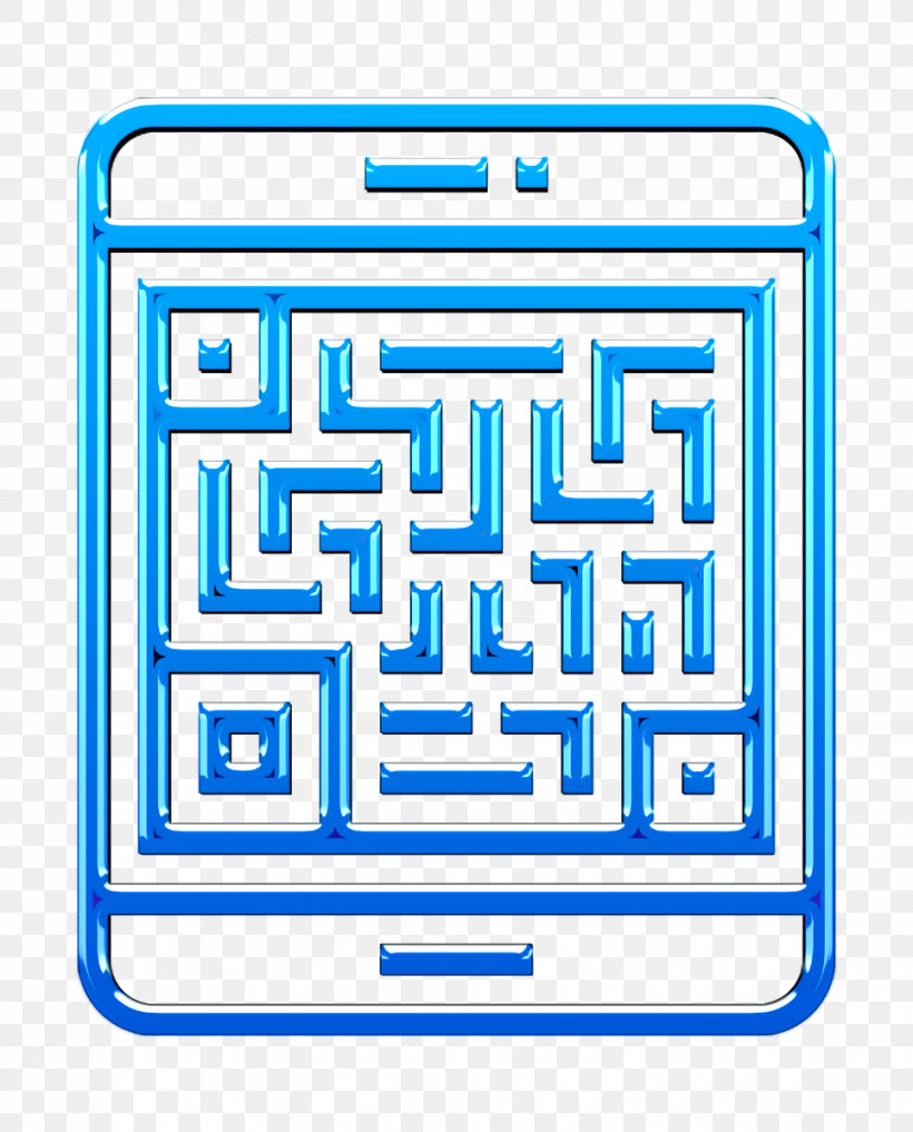 Qr Code Scan Icon Digital Banking Icon Qr Code Icon, PNG, 964x1196px, Qr Code Scan Icon, Digital Banking Icon, Electric Blue, Labyrinth, Line Download Free