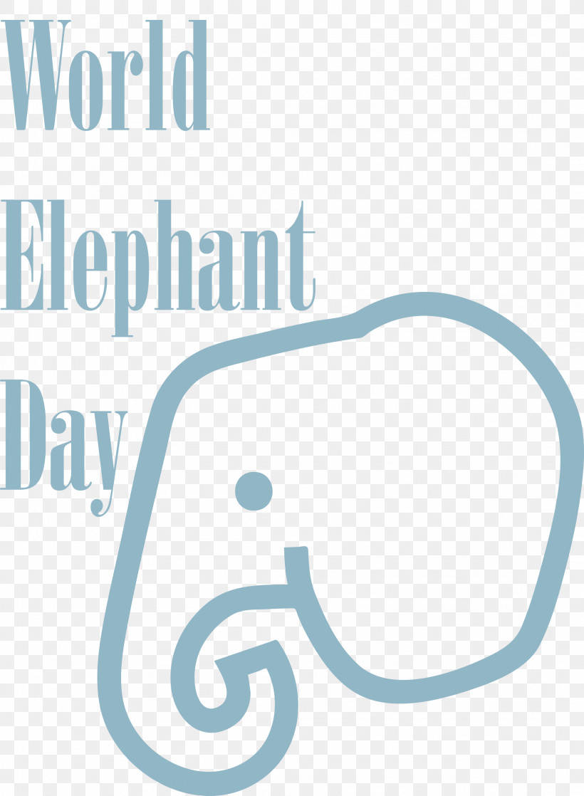 World Elephant Day Elephant Day, PNG, 2198x2999px, World Elephant Day, Diagram, Geometry, Line, Logo Download Free