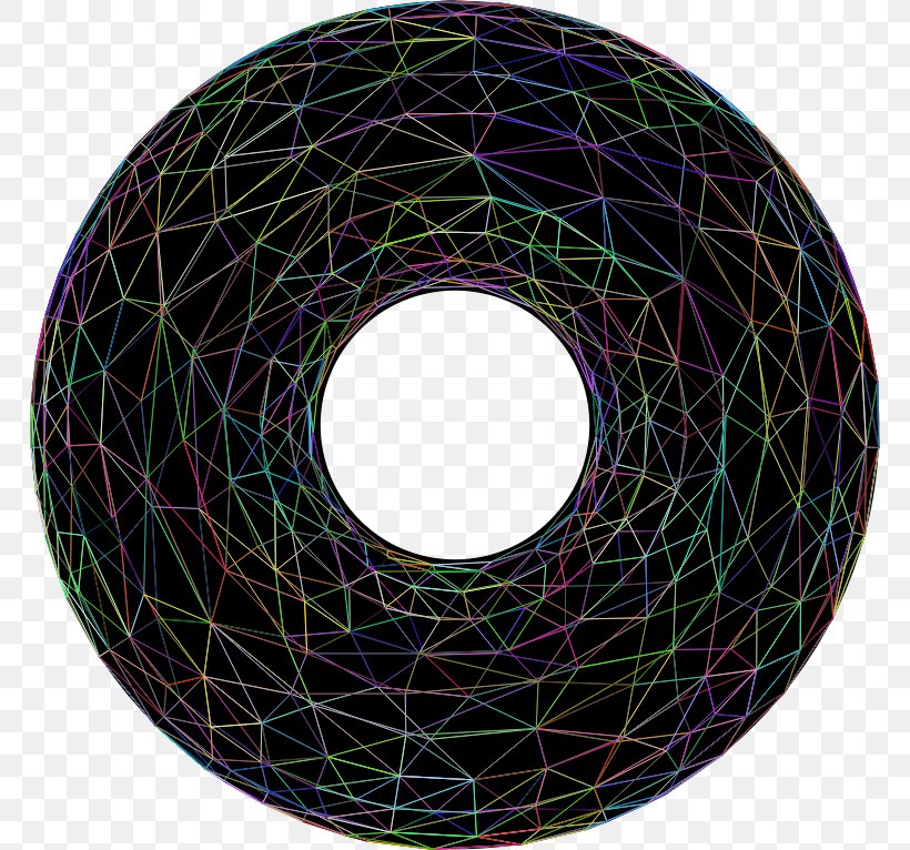 Circle Torus, PNG, 766x766px, 3d Computer Graphics, Torus, Computer, Geometry, Low Poly Download Free