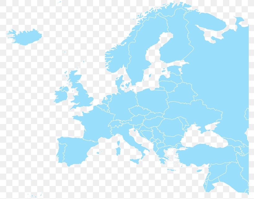 Europe First World War World Map Border Blank Map, PNG, 787x642px, Europe, Area, Blank Map, Blue, Border Download Free