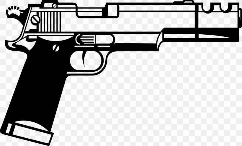Firearm Gun Pistol Clip Art, PNG, 1280x770px, Watercolor, Cartoon, Flower, Frame, Heart Download Free