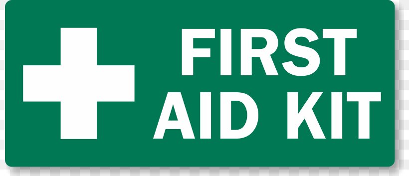 First Aid Kit Sign Safety Emergency, PNG, 800x353px, First Aid, Area, Brand, Decal, Electrical Injury Download Free