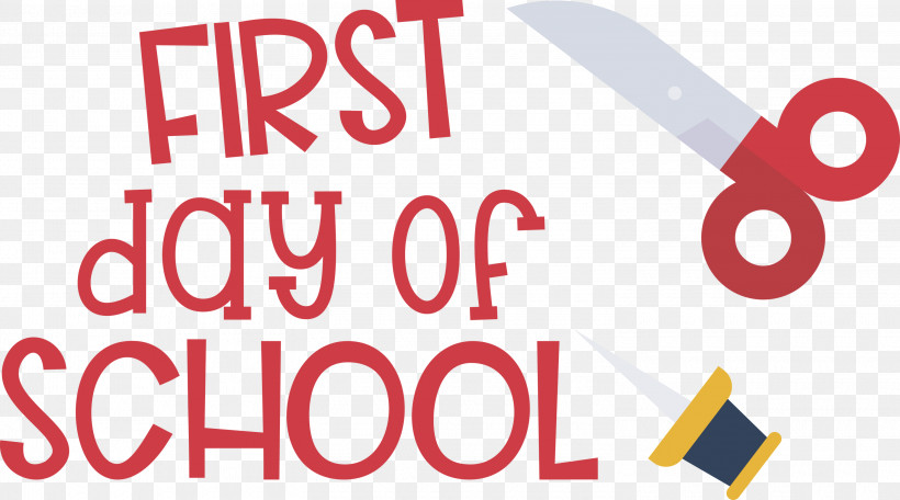 First Day Of School Education School, PNG, 3000x1669px, First Day Of School, Education, Geometry, Line, Logo Download Free