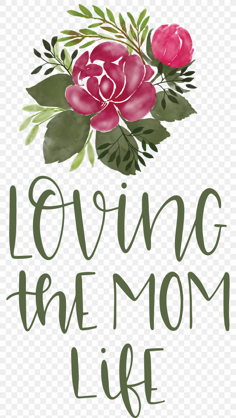 Mothers Day Mothers Day Quote Loving The Mom Life, PNG, 1942x3434px, Mothers Day, Abstract Art, Cartoon, Drawing, Floral Design Download Free