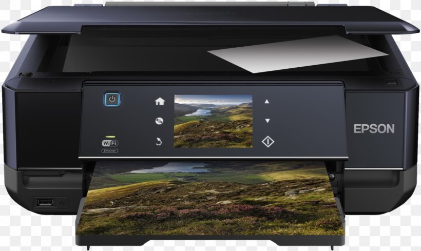 Multi-function Printer Inkjet Printing Epson, PNG, 1200x717px, Multifunction Printer, Electronic Device, Electronics, Epson, Image Scanner Download Free