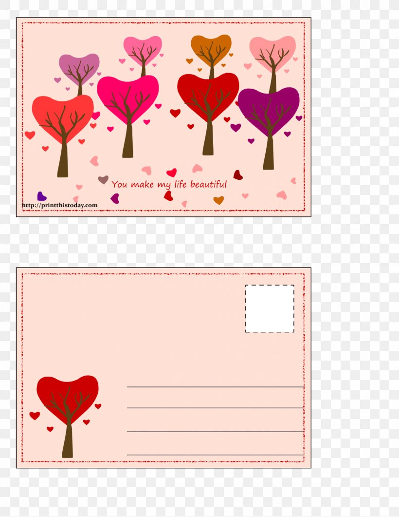 Post Cards Love Romance Greeting & Note Cards Valentine's Day, PNG, 1275x1650px, Watercolor, Cartoon, Flower, Frame, Heart Download Free