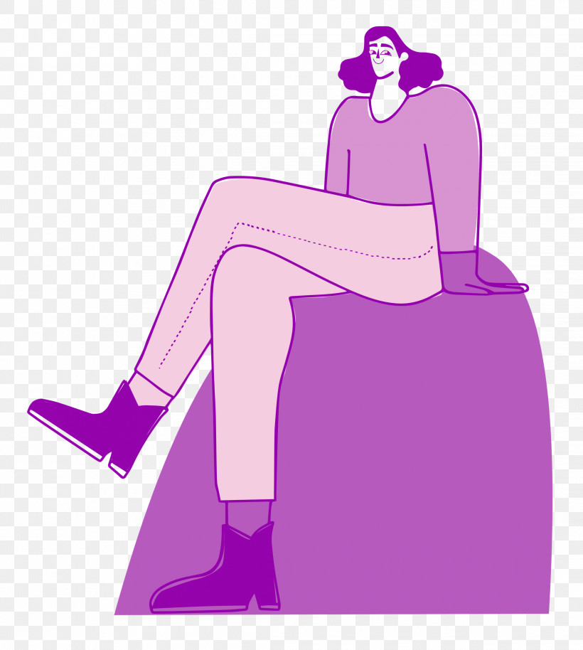 Sitting On Rock, PNG, 2242x2500px, Cartoon, Beautym, Character, Male, Shoe Download Free