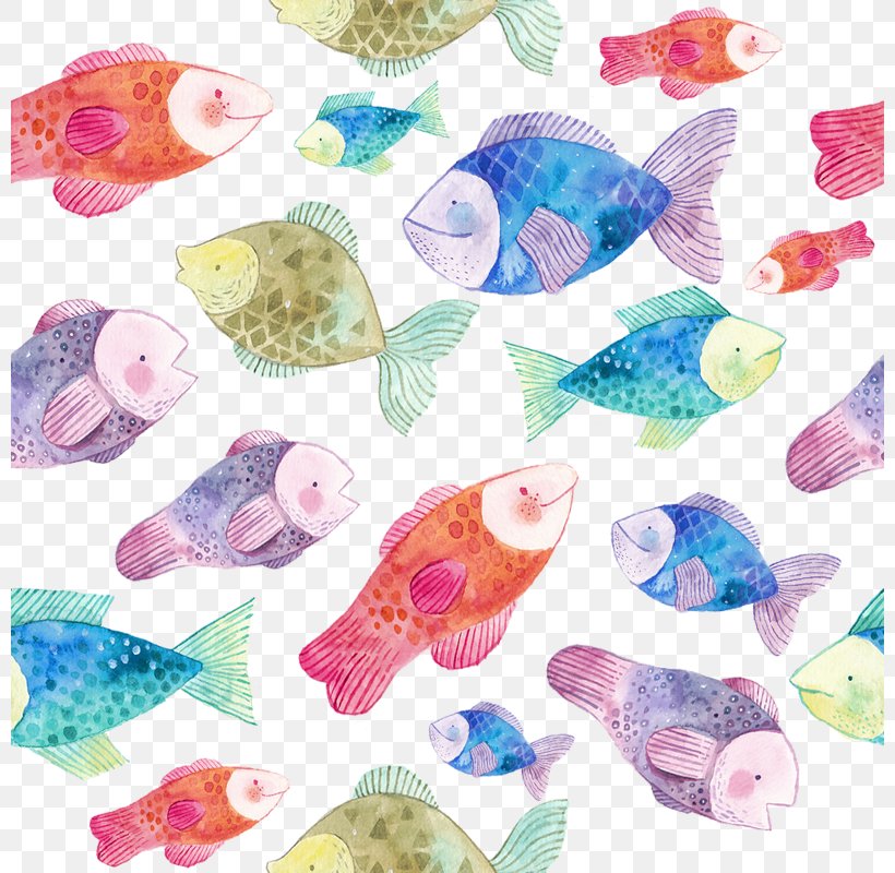 Drawing Fish Photography Illustration, PNG, 800x800px, Drawing, Fish, Material, Petal, Photography Download Free