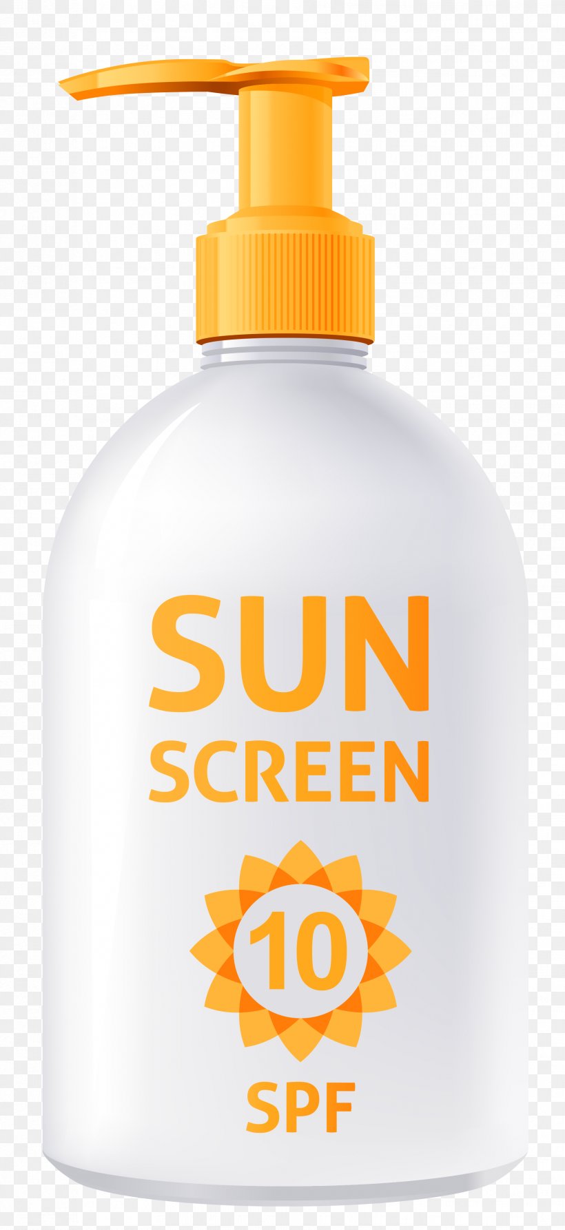 Sunscreen Lotion Ultraviolet Sun Tanning Clip Art, PNG, 1859x4050px, Sunscreen, Bottle, Cosmetics, Liquid, Lotion Download Free