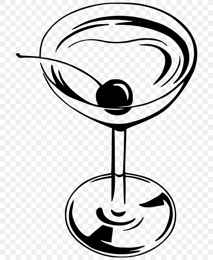 Cocktail Martini Champagne Glass Clip Art, PNG, 713x1000px, Cocktail, Artwork, Black And White, Champagne Glass, Champagne Stemware Download Free