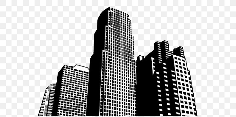 High-rise Building Skyscraper, PNG, 626x408px, Building, Architectural Engineering, Architecture, Black And White, Building Materials Download Free