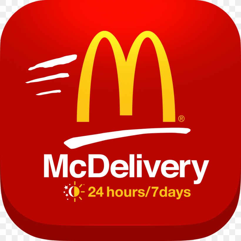 McDelivery McDonald's Israel McDonald's Delivery, PNG, 1024x1024px, Delivery, Android, Area, Brand, Fast Food Restaurant Download Free