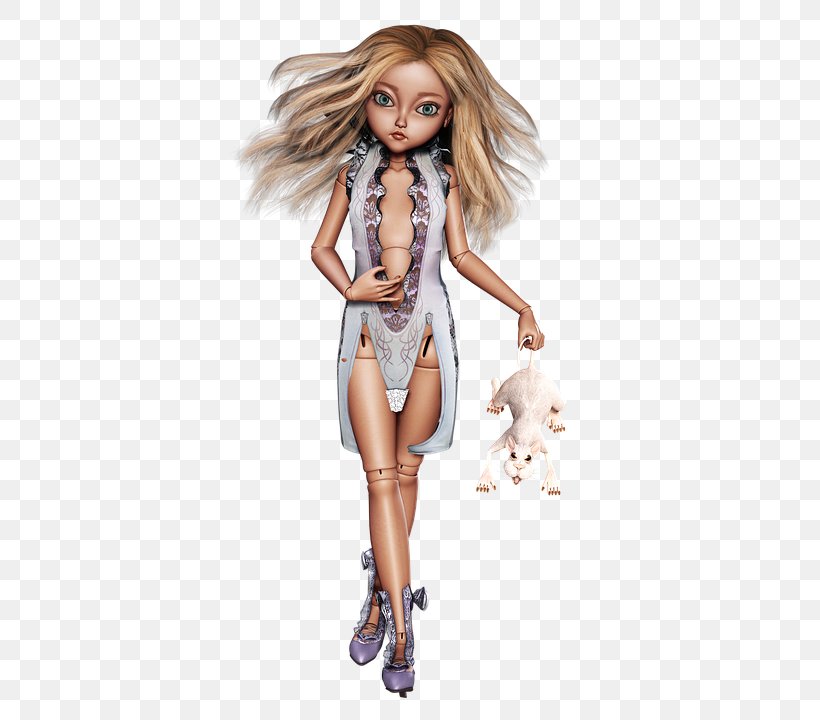 Barbie Doll Rat Dress Blond, PNG, 498x720px, Watercolor, Cartoon, Flower, Frame, Heart Download Free