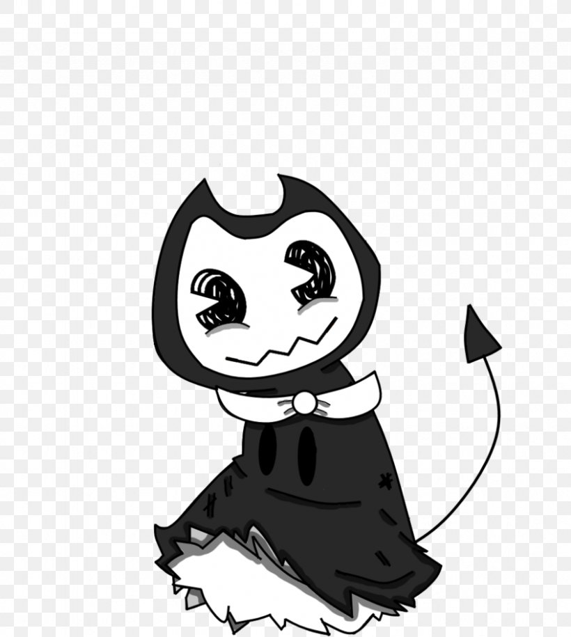 Cat Tails Doll Bendy And The Ink Machine Art, PNG, 846x945px, Cat, Art, Bendy And The Ink Machine, Black, Black And White Download Free