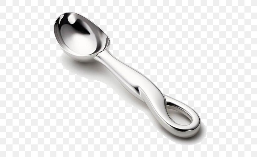 Ice Cream Spoon Scoop Stainless Steel Kitchen, PNG, 500x500px, Ice Cream, Bowl, Cream, Cupboard, Cutlery Download Free