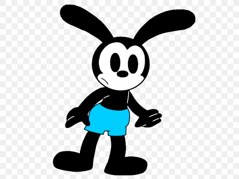 Oswald The Lucky Rabbit Product Black & White, PNG, 1280x960px, Rabbit, Animation, Art, Black White M, Cartoon Download Free