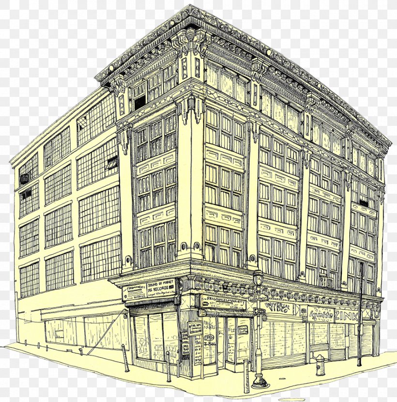 Perspective City And Suburban Architecture Drawing Facade, PNG, 900x912px, Perspective, Architectural Drawing, Architecture, Building, Classical Architecture Download Free