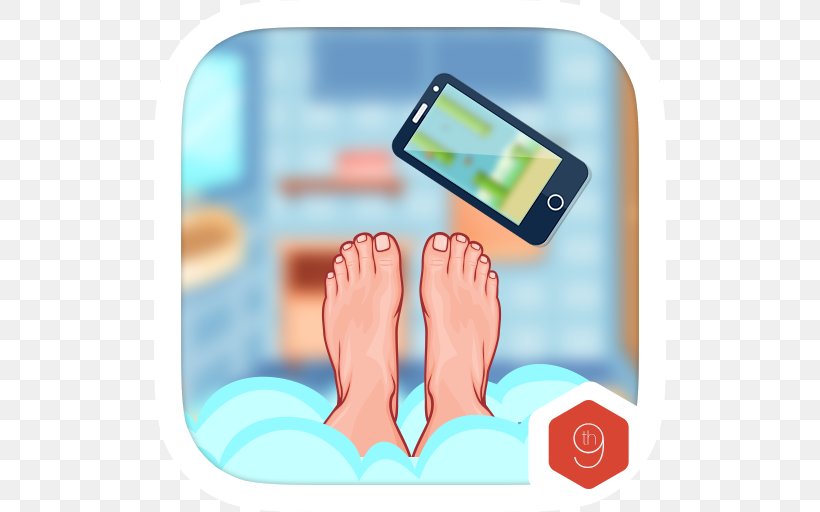 Smartphone Bubble Bath Smart Phone Rescue Don't Drop Down Fall Android, PNG, 512x512px, Smartphone, Android, Arcade Game, Bathing, Baths Download Free