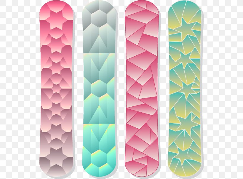 Snowboarding Ski Euclidean Vector, PNG, 556x604px, Snowboard, Geometry, Petal, Polygon, Rectangle Download Free