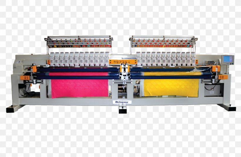 Machine Embroidery Machine Embroidery Machine Quilting, PNG, 1000x650px, Machine, Blanket, Cap, Chain Stitch, Chenille Fabric Download Free