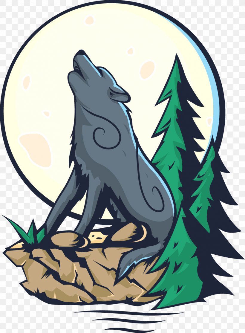 Gray Wolf Illustration, PNG, 1065x1447px, Gray Wolf, Animal, Art, Carnivoran, Cartoon Download Free