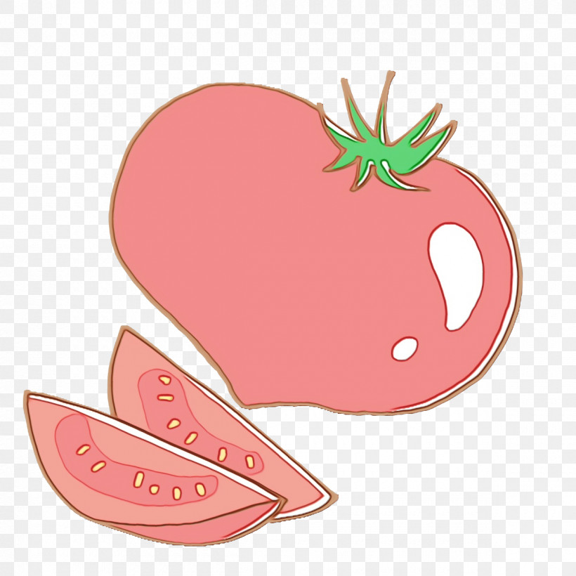 Strawberry, PNG, 1200x1200px, Fresh Vegetable, Apple, Paint, Pink M, Strawberry Download Free