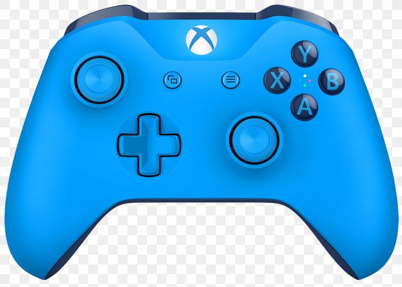 Xbox One Controller Forza Motorsport 6 Microsoft Wireless, PNG, 1958x1400px, Xbox One Controller, All Xbox Accessory, Blue, Cobalt Blue, Electric Blue Download Free